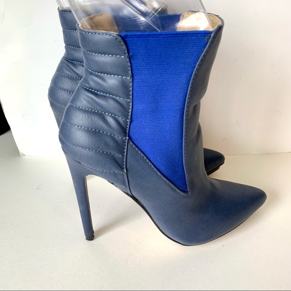 GX By GWEN SEFANI Navy Blue Booties—SZ. 7.5 - Picture 8 of 15